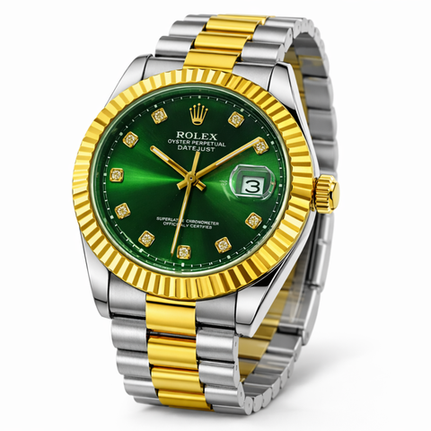 Luxury Men’s Watch – Rolex Style Design | Date Display | Premium Stainless Steel